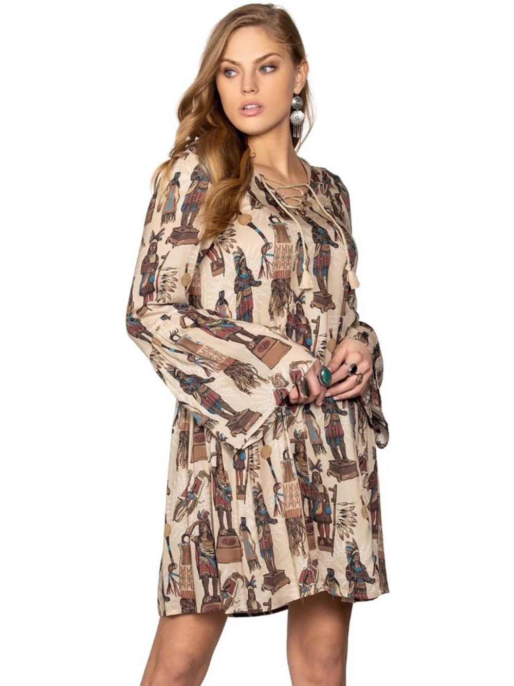 Tobacco Salesman Dress by Double D Ranch, NWT, Size L